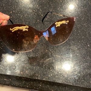 Cartier Gold Sunglasses